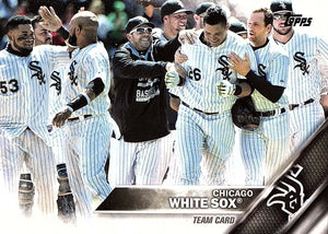 Chicago White Sox 2016 Topps Complete 19 Card Team Set with Jose Abreu and Carlos Rodon Future Stars Plus