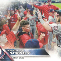 Washington Nationals 2016 Topps Complete Team Set with Bryce Harper and Trea Turner Rookie Card #103 Plus