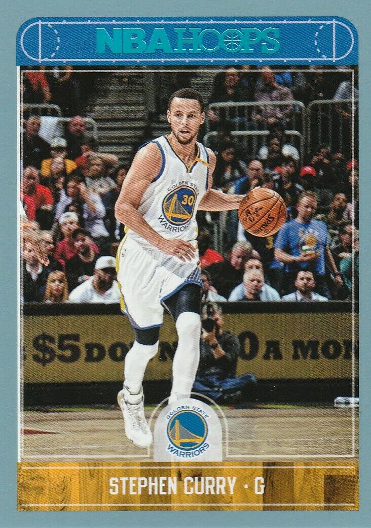 Stephen Curry 2017 2018 Hoops Parallel Basketball Series Mint Card #236