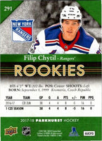 New York Rangers  2017 / 2018 Upper Deck Parkhurst Factory Sealed Team Set with Filip Chytil Rookie Card
