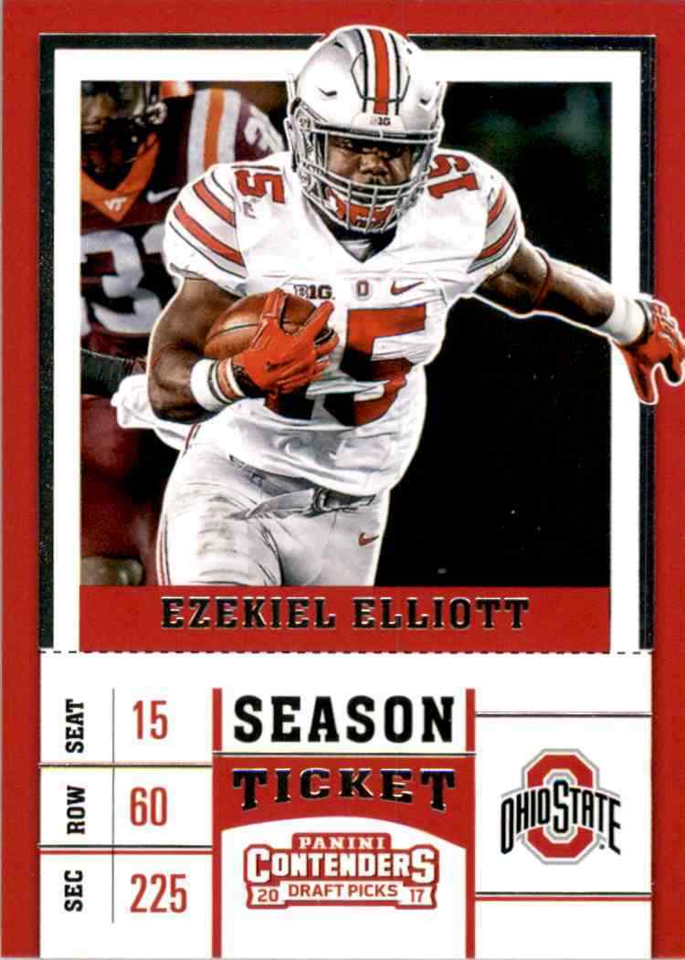 : Ezekiel Elliott (Football Card) 2017 Panini Rookies