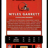 Myles Garrett 2017 Donruss Football Series Mint ROOKIE Card #356