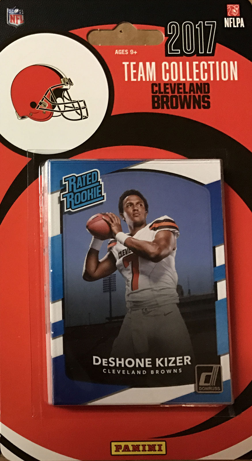 : David Njoku Cleveland Browns 2017 Donruss Football