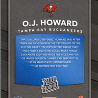 Tampa Bay Buccaneers  2017 Donruss Factory Sealed Team Set with Rated Rookie cards of Chris Godwin and O.J. Howard.