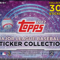 2017 Topps MLB Baseball Sticker Collection Factory Sealed Box