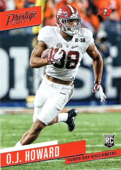 : 2017 Donruss O.J. Howard Buccaneers Rookie Jersey