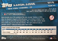 Aaron Judge 2017 Topps Limited Edition Mint Rookie Card #NYY-16 Team Set Exclusive
