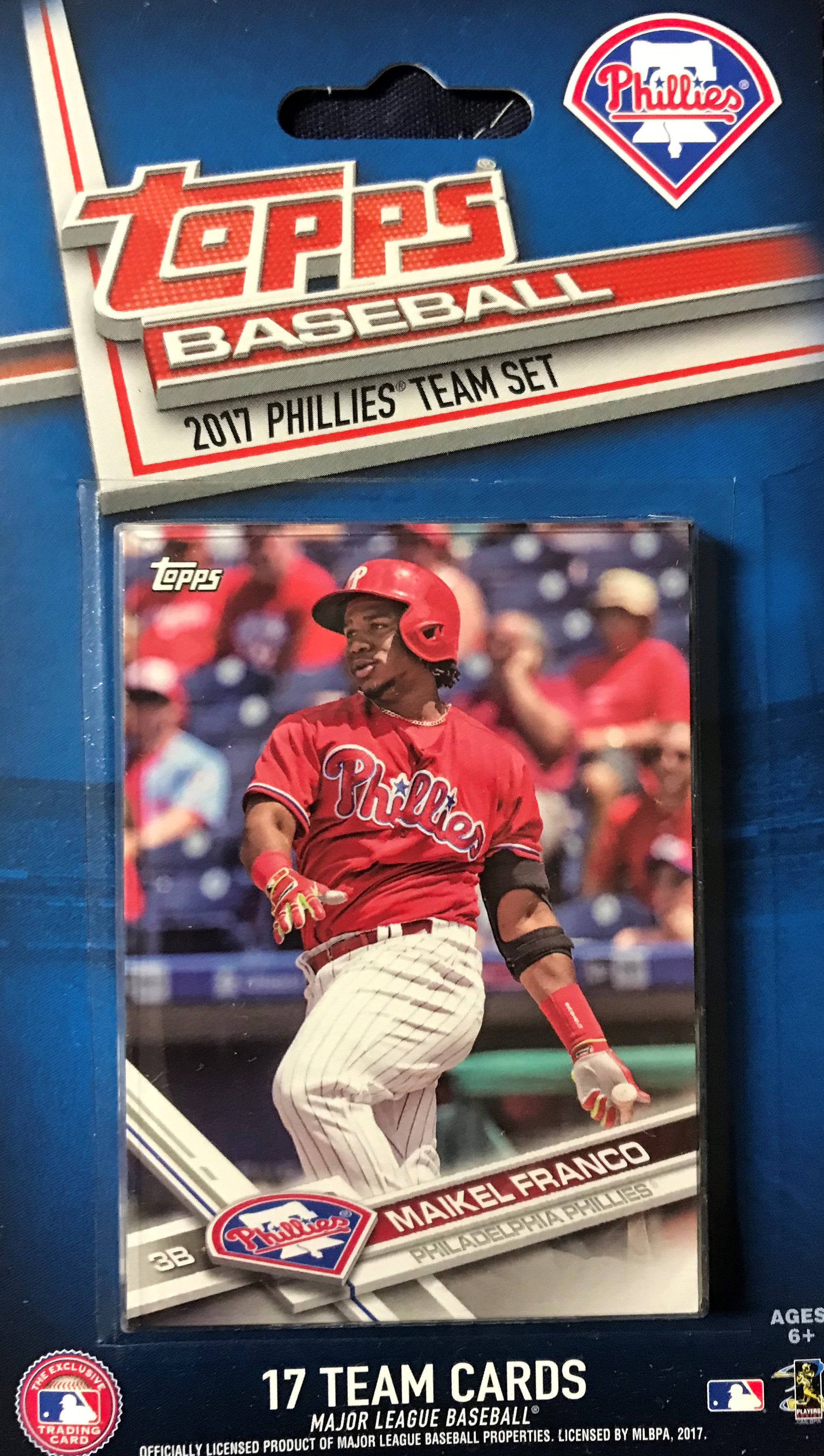 Philadelphia Phillies Topps Factory Sealed Team Set GIFT LOT Including the  2023 and 2013 Limited Edition 17 Card Sets for 34 EXCLUSIVE Phillies Cards