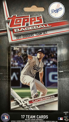 Los Angeles Dodgers 2022 Topps Factory Sealed 17 Card Team Set