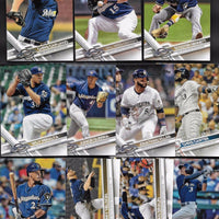 Milwaukee Brewers 2017 Topps Complete 23 card Team Set with Ryan Braun Plus