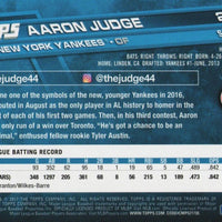 Aaron Judge 2017 Topps Baseball Mint Rookie Card #287