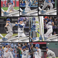 Kansas City Royals 2017 Topps Complete Series One and Two Regular Issue 21 card Team Set with Eric Hosmer, Salvador Perez, Lorenzo Cain plus