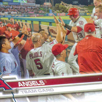 Los Angeles Angels 2017 Topps 21 Card Team Set with Mike Trout and Albert Pujols Plus