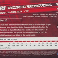 Boston Red Sox 2017 Topps Complete 26 Card Team Set with Andrew Benintendi Rookie card