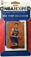 New York Knicks   2018 2019 Hoops Factory Sealed Team Set
