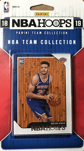 New York Knicks   2018 2019 Hoops Factory Sealed Team Set