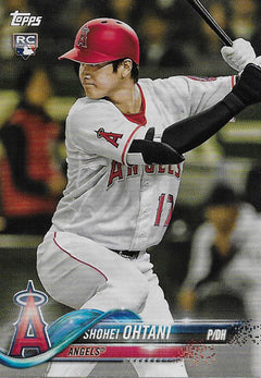 Shohei Ohtani 2018 Topps Complete Sets rookie card #700 – Piece Of