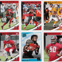 Tampa Bay Buccaneers 2018 Donruss Factory Sealed Team Set with Ronald Jones and Vita Vea Rookie Cards