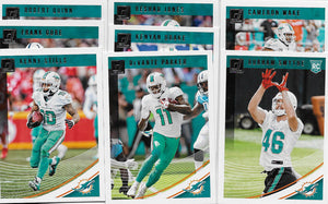Miami Dolphins 2018 Donruss Factory Sealed Team Set with Mike Gesicki Rookie