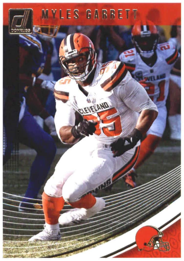 Myles Garrett 2018 Donruss Mint 2nd Year Card #72