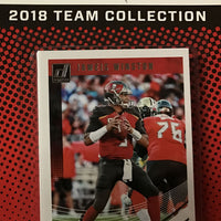 Tampa Bay Buccaneers 2018 Donruss Factory Sealed Team Set with Ronald Jones and Vita Vea Rookie Cards