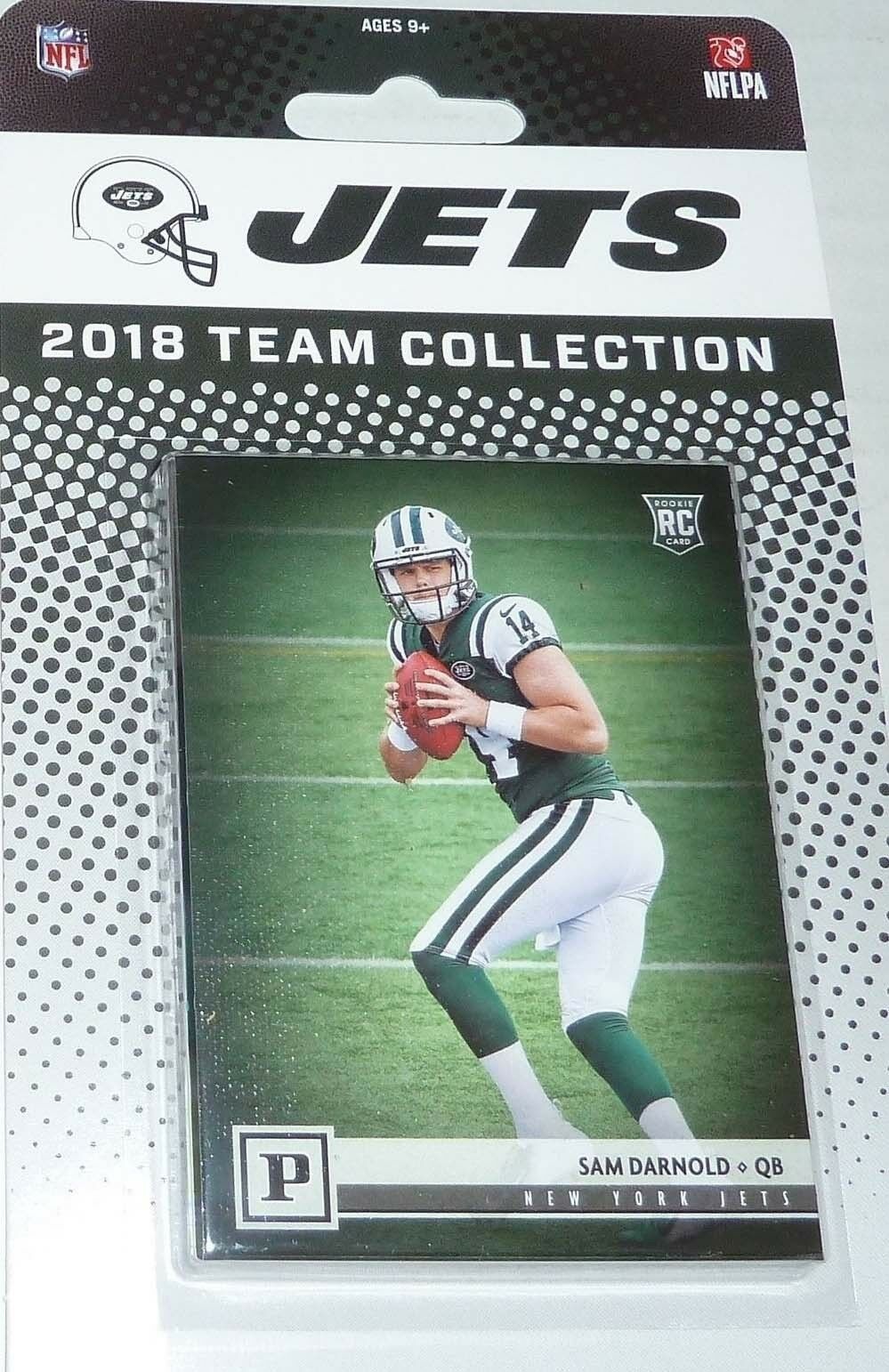 New York Jets 2018 Panini Factory Sealed Team Set Featuring Sam Darnold Rookie
