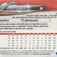 Albert Pujols 2018 Topps Limited Edition Mint Card A-6 Found only in the Special Factory Sealed  Los Angeles Angels Team Set