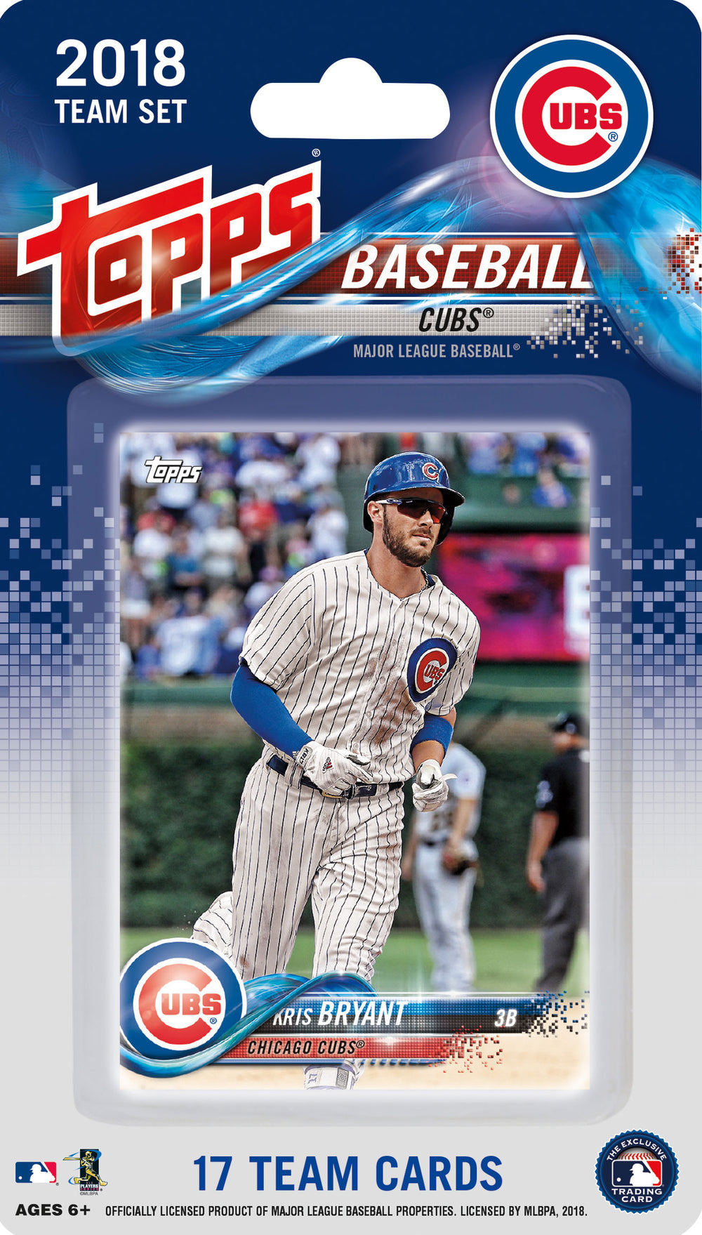 Chicago Cubs 2018 Topps Factory Sealed 17 Card Team Set