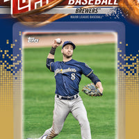 Milwaukee Brewers  2018 Topps Factory Sealed 17 Card Team Set