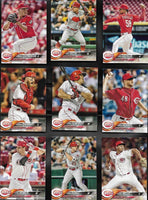 Cincinnati Reds 2018 Complete 20 card Team Set with Joey Votto and Scooter Gennett Plus
