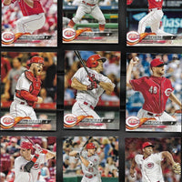 Cincinnati Reds 2018 Complete 20 card Team Set with Joey Votto and Scooter Gennett Plus