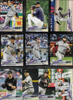 Colorado Rockies 2018 Topps Complete Series One and Two Regular Issue 28 card Team Set with Carlos Gonzalez, Trevor Story, Nolan Arenado, Charlie Blackmon plus
