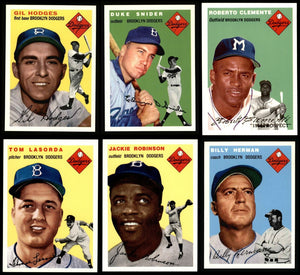 1994 Topps Archives 1954 Reprint Complete Set with Willie Mays, Roberto Clemente+ (Made in 1994)