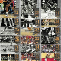 1999 2000 Upper Deck Century Legends Basketball Series 89 Card Set with 11 Michael Jordan Cards and a TON of Hall of Famers
