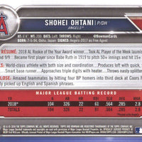Shohei Ohtani 2019 Bowman Baseball Series Mint 2nd Year Card #34