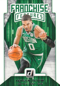 Jayson Tatum 2019 2020 Panini Donruss Franchise Features Series Mint Card #18