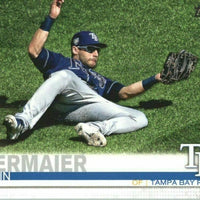Tampa Bay Rays 2019 Topps Complete Series One and Two Regular Issue 21 Card Team Set with Blake Snell and Kevin Kiermaier Plus