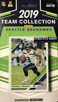 Seattle Seahawks 2019 Donruss Factory Sealed Team Set Featuring DK Metcalf Rated Rookie Card #313 Plus
