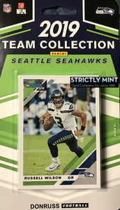 Seattle Seahawks 2019 Donruss Factory Sealed Team Set Featuring DK Metcalf Rated Rookie Card #313 Plus