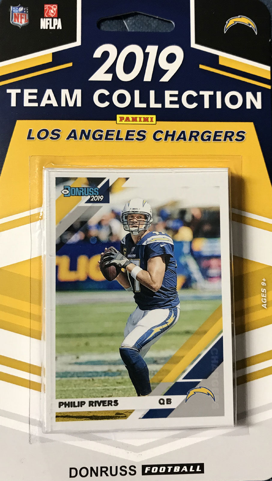 Los Angeles Chargers 2019 Donruss Factory Sealed Team Set