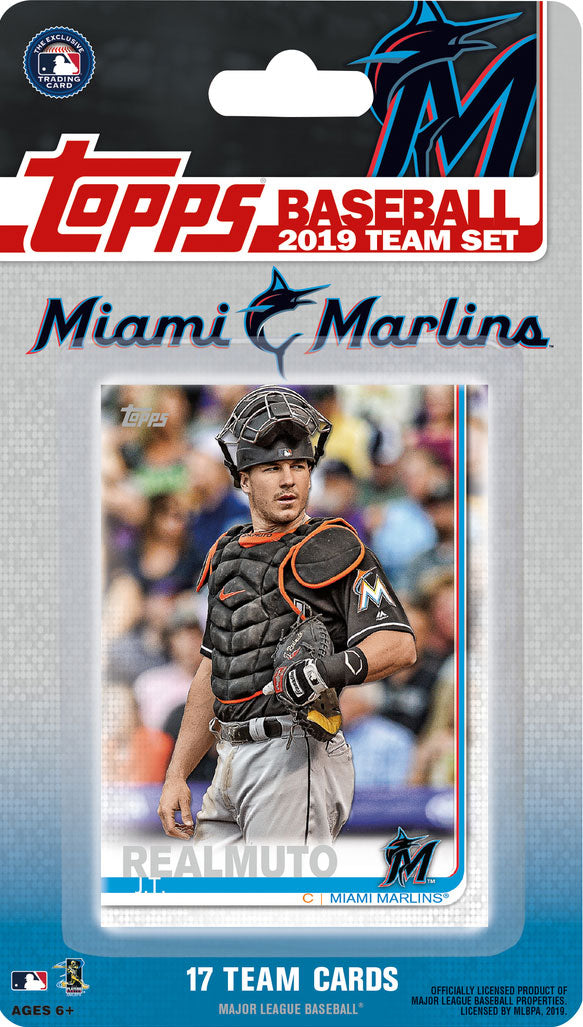 2023 Topps Miami Marlins Baseball Cards Team Set