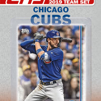 Chicago Cubs 2019 Topps Factory Sealed 17 Card Team Set