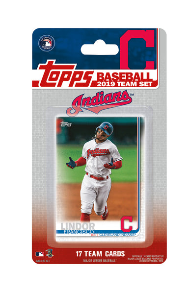  2019 Topps Heritage (1-500) - CLEVELAND INDIANS Team Set :  Sports & Outdoors