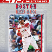 Boston Red Sox 2019 Topps Factory Sealed 17 Card Team Set