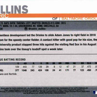 Baltimore Orioles 2019 Topps Complete 24 Card Team Set with Cedric Mullins Rookie 318 Plus