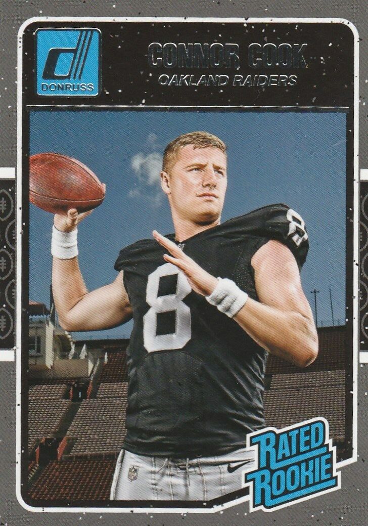 Connor Cook 2016 Donruss Rated Rookie Series Mint ROOKIE Card #360