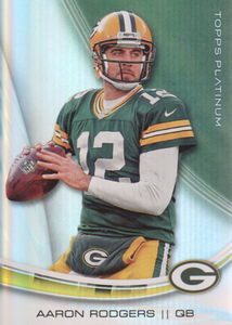 Aaron Rodgers 2013 Topps Platinum Mint Card #19