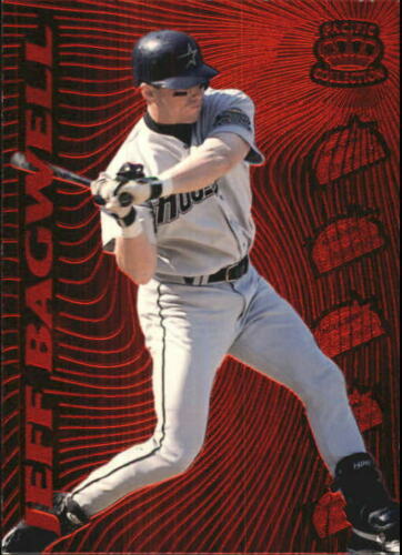 Jeff Bagwell 1996 Pacific Red Hot Stars Series Mint Card  #RH6