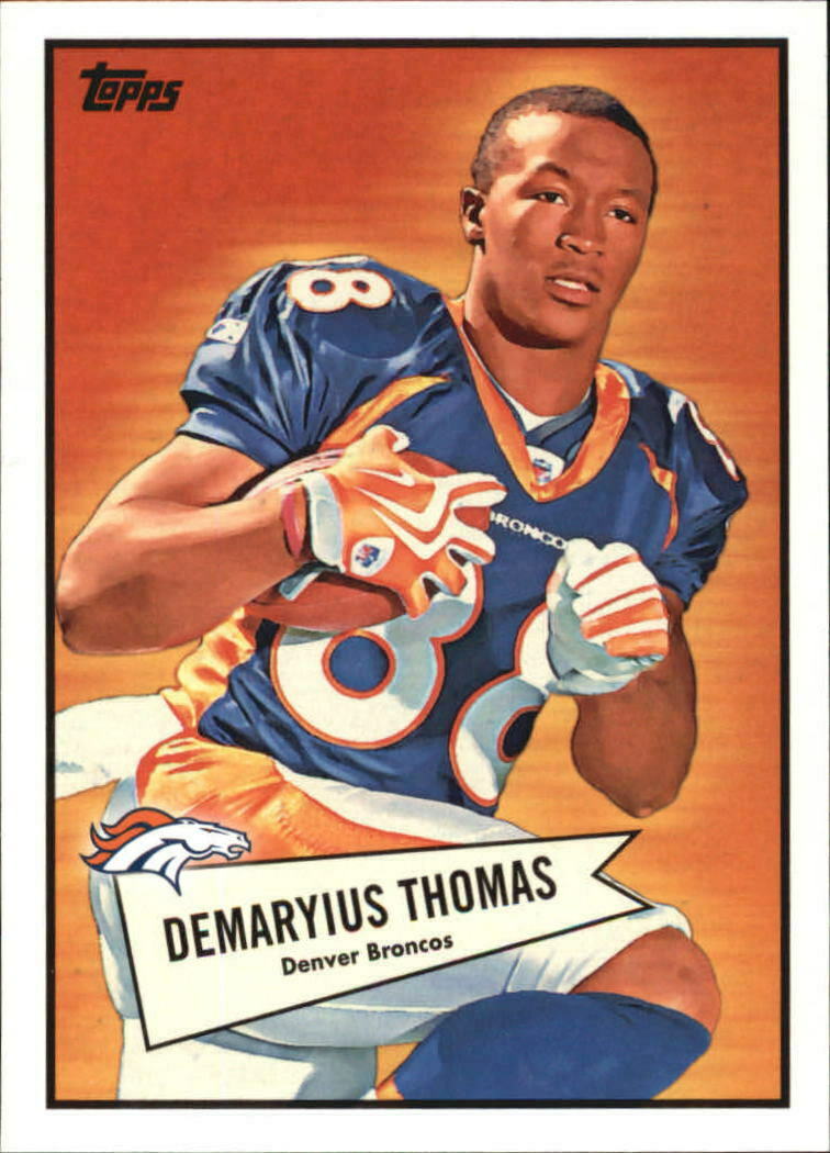 Demaryius Thomas 2010 Topps 1952 Bowman Series Mint ROOKIE Card #52B-49