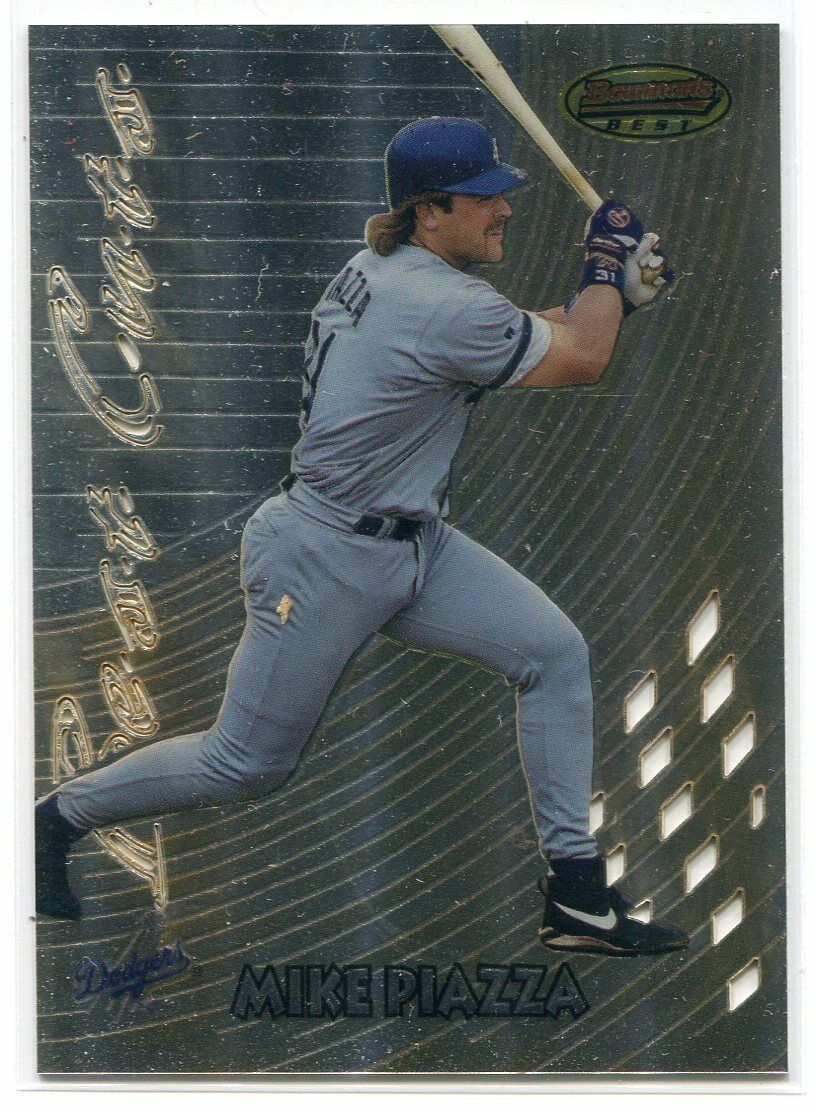 Mike Piazza 1997 Bowman's Best Best Cuts Series Mint Card #8